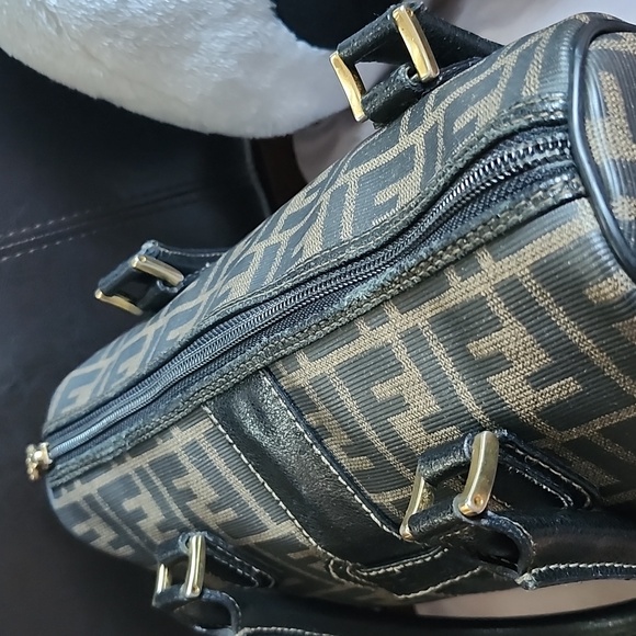 Fendi Vintage Zucca Boston Bag my lowest price - Picture 11 of 17